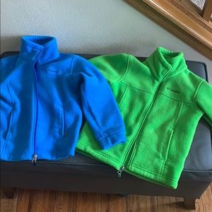 2 Columbia Fleece Jackets